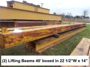 40 foot lifing beams